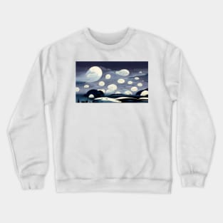 Starry Night Sky Crewneck Sweatshirt